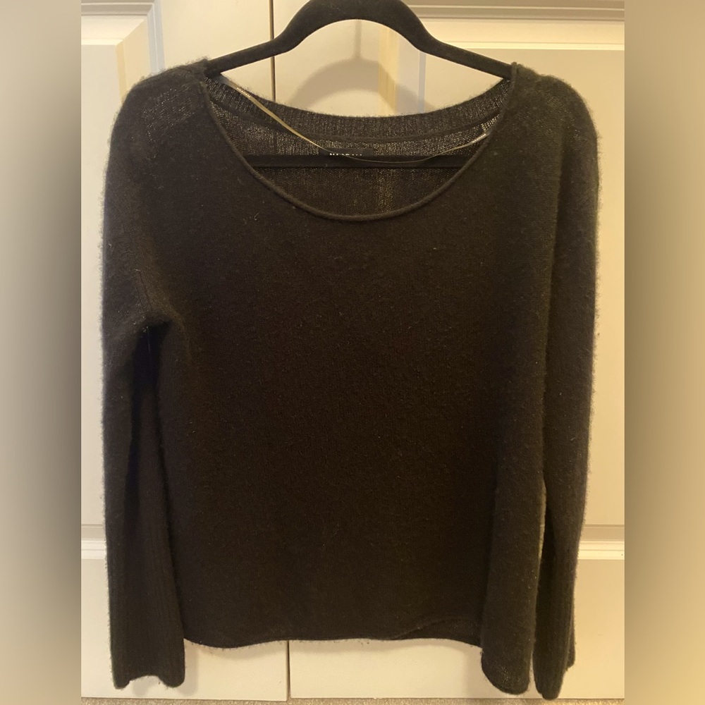 NAADAM cashmere boatneck sweater.
